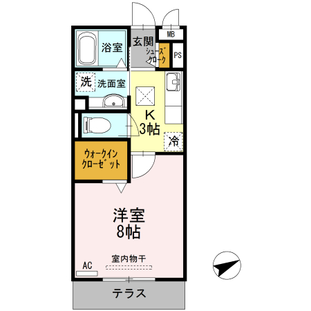 レジデンス桜の間取り