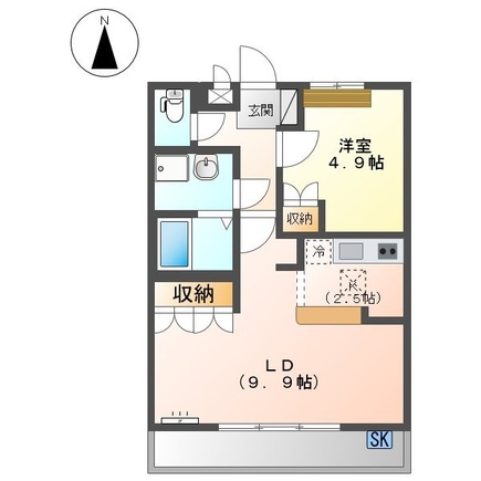アシューレの間取り