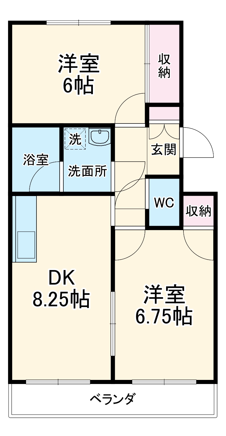 サンシティヒコタA1の間取り
