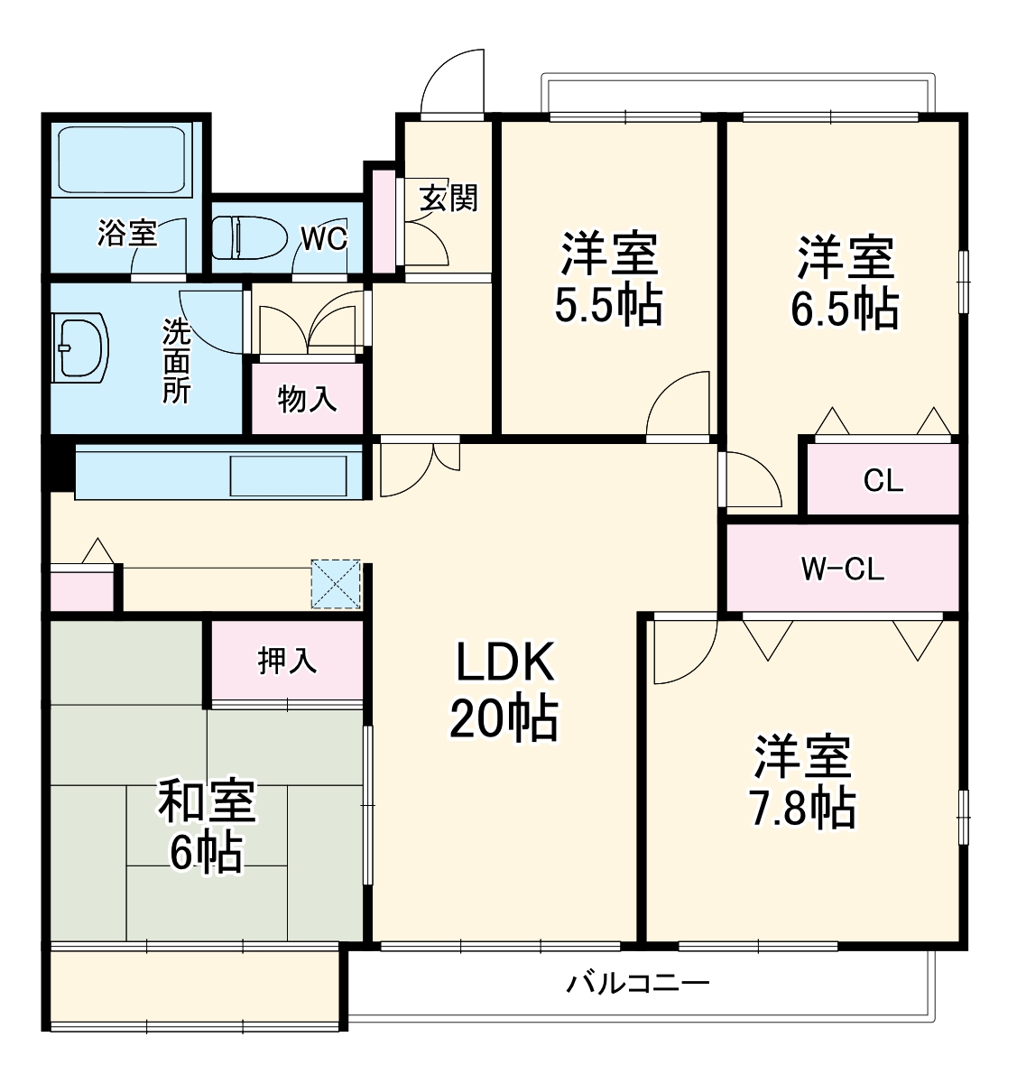 グランフォルムの間取り