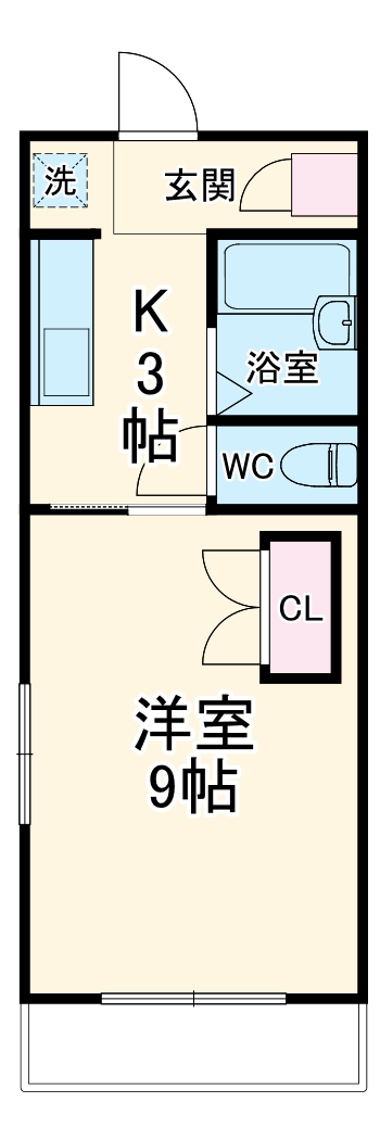 ラ・セフィーロⅢの間取り