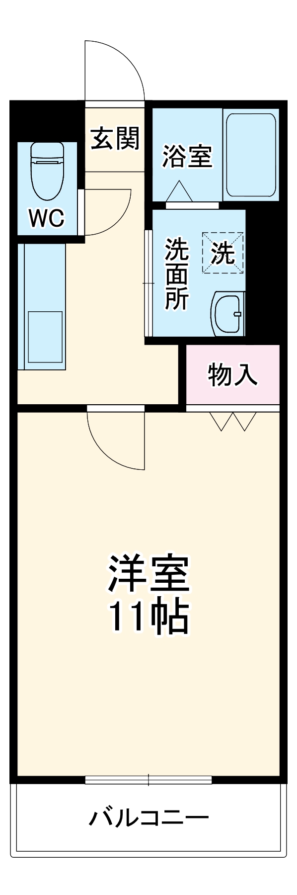 サンハイムの間取り