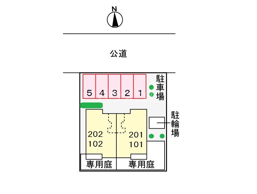2/8 駐車場