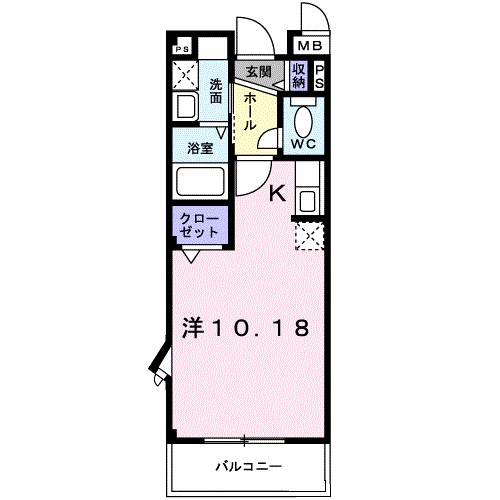 ナカイパレス PartⅡの間取り