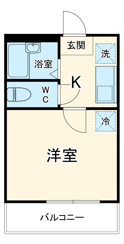 グランフェリオ横浜元町の間取り