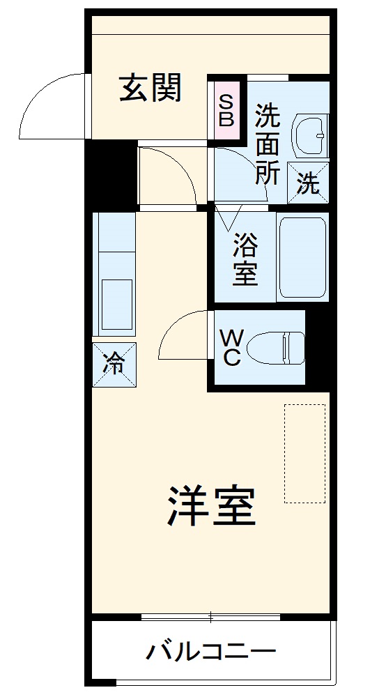 エクレールアクシスの間取り