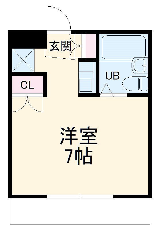 エスハイムの間取り