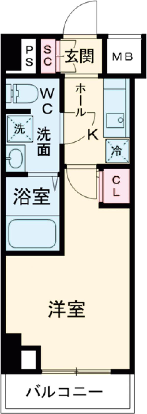 ユリカロゼ新小岩の間取り