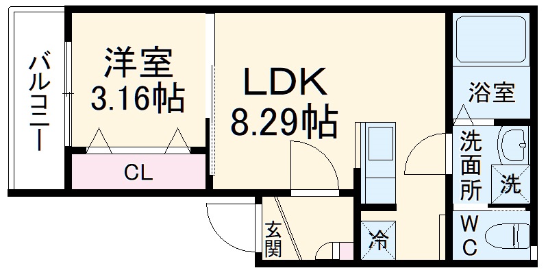 AJ南流山NorthVの間取り