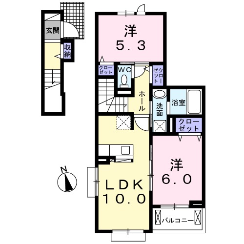 ソフィア グレイスの間取り