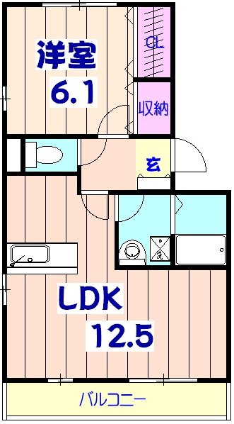 クレストの間取り