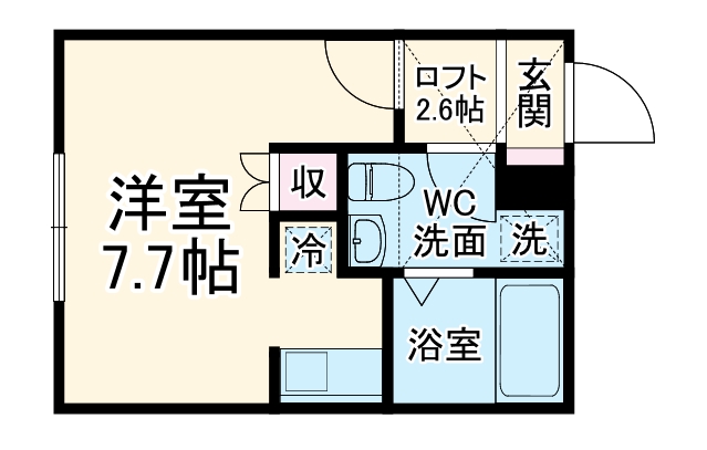 ソレイユ藤沢の間取り
