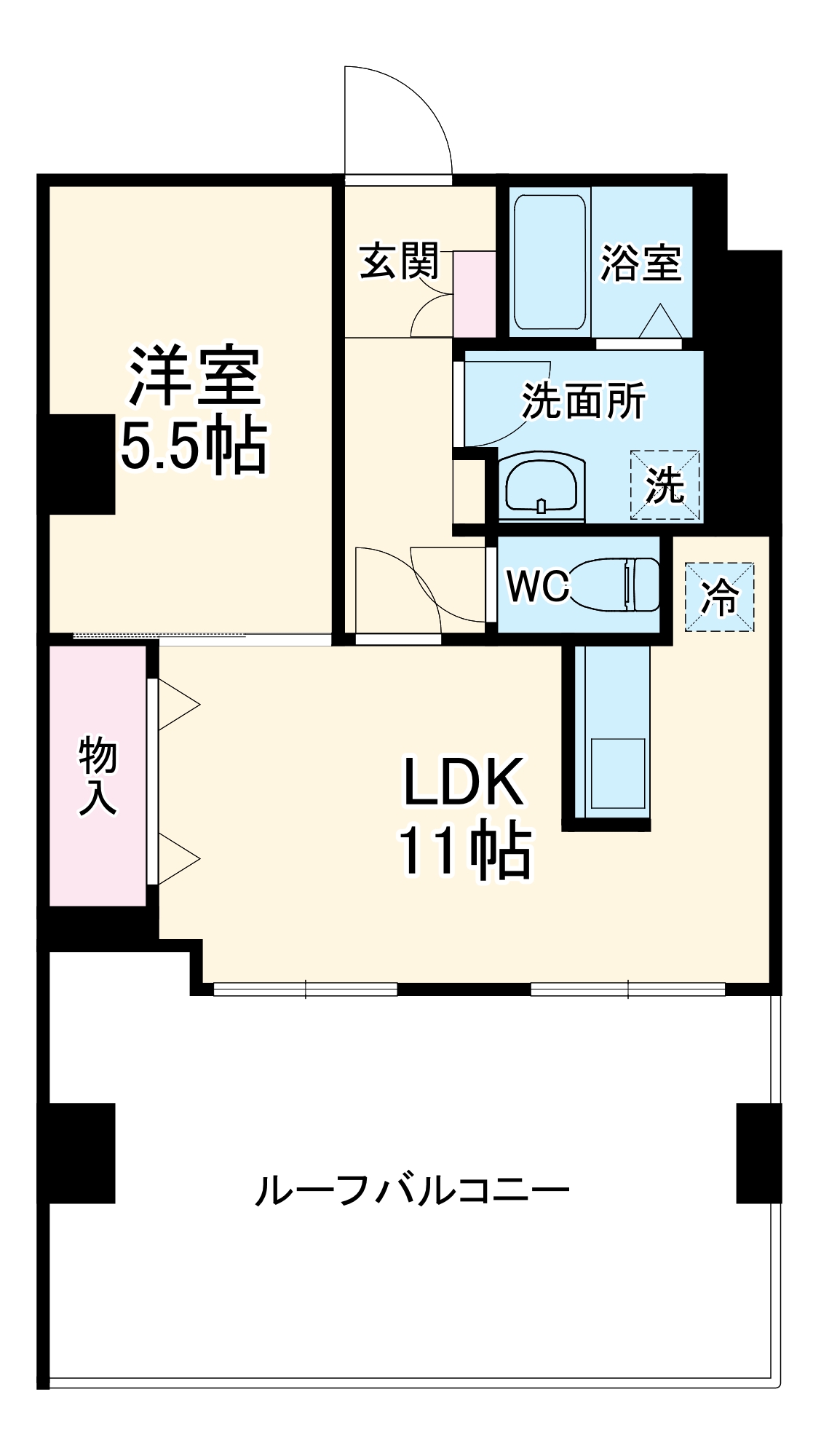 C-126の間取り