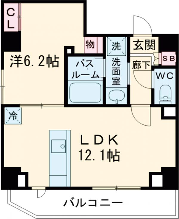 レオンコンフォート池田山の間取り