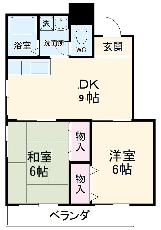 山下マンションの間取り