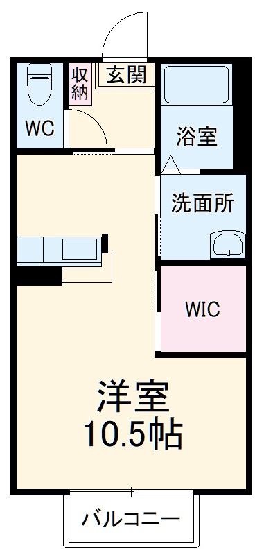 ラフィネド・メゾンの間取り