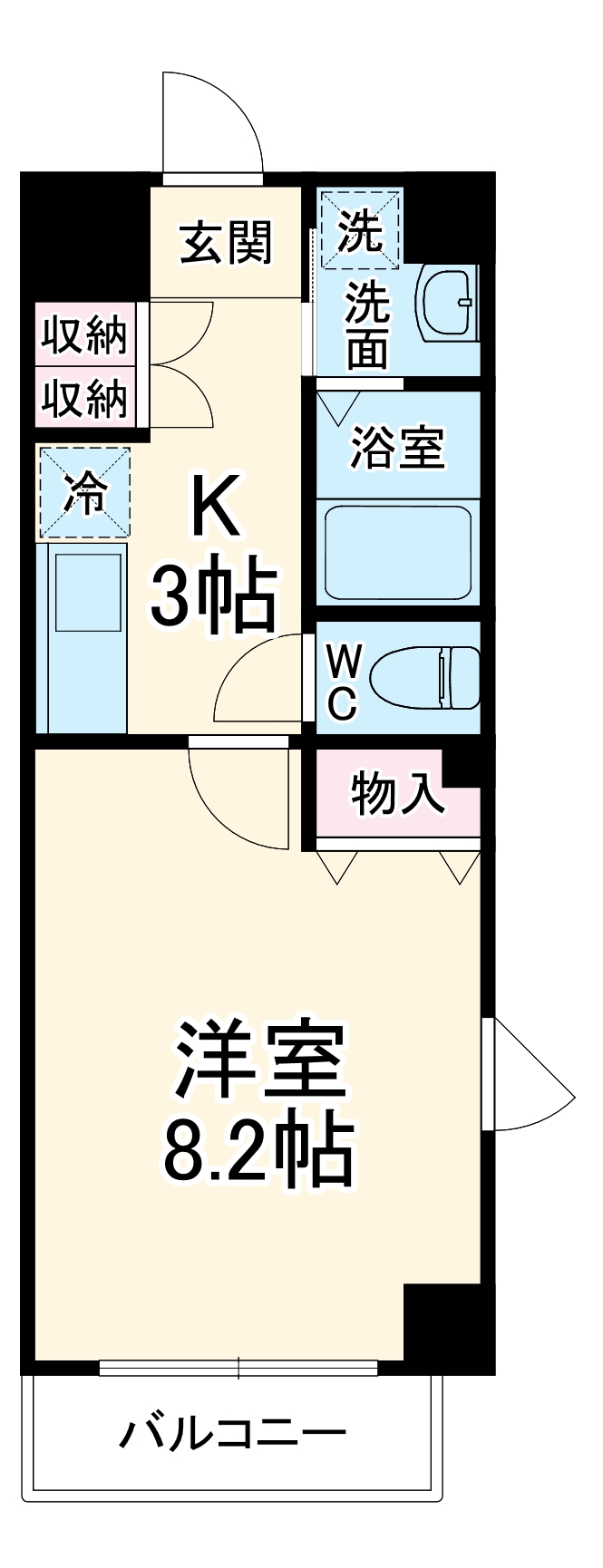 ウィスタリアの間取り
