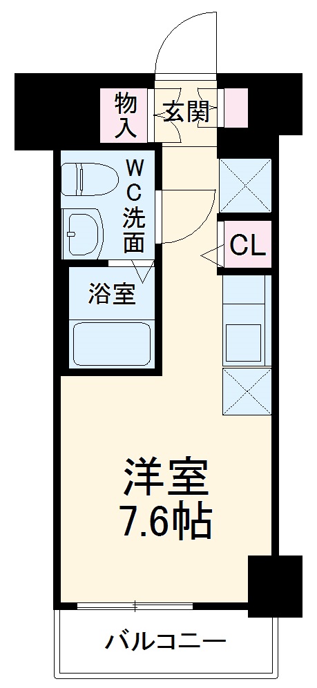 ＬＵＭＥＥＤ横浜阪東橋の間取り