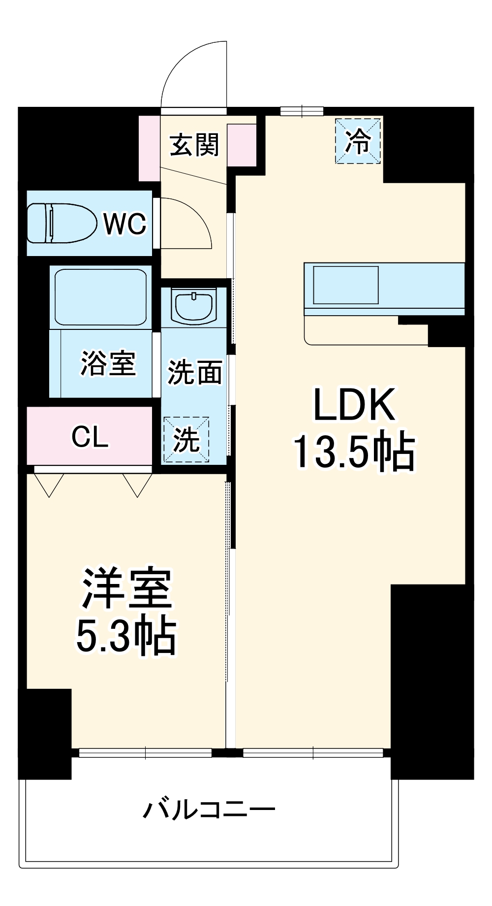鉦銀館の間取り