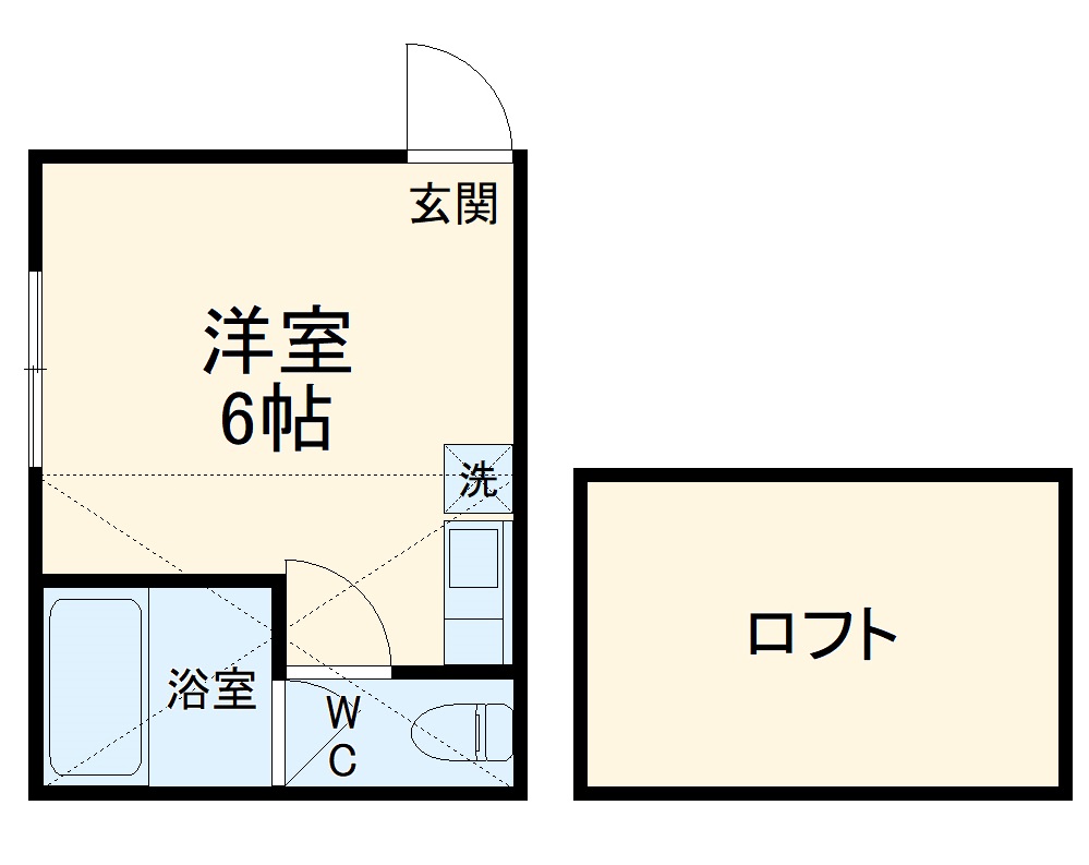 ユナイト吉野町アルバータの杜の間取り