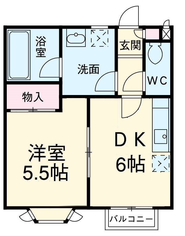 メゾンアリュールの間取り