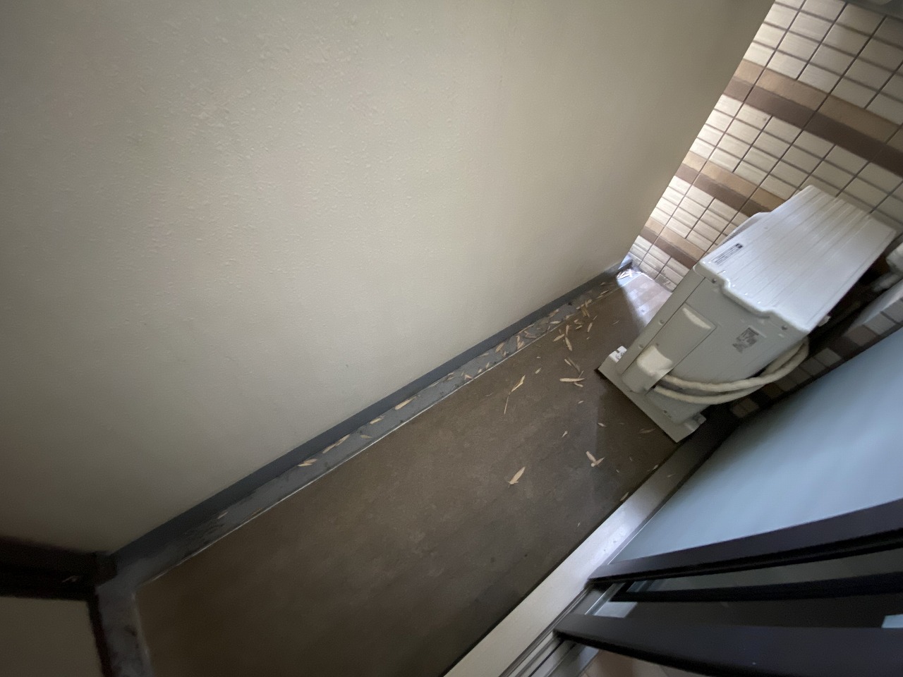 12/23 バルコニー