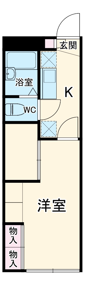 レオパレスAyaneの間取り