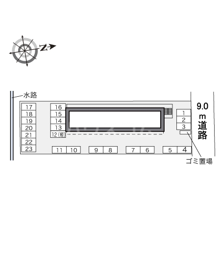 15/16 駐車場