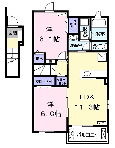 Advance(アドバンス)の間取り