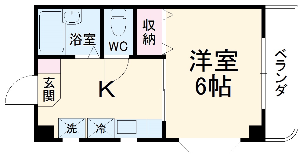 レジデンスフォーユーの間取り