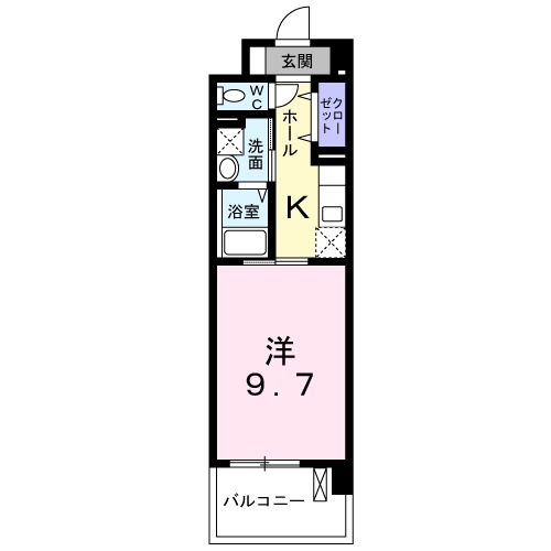 エムウッド グラーツィアの間取り