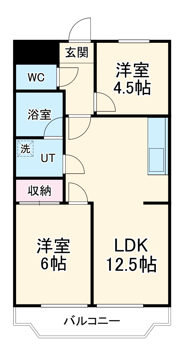 梅森坂マンションの間取り
