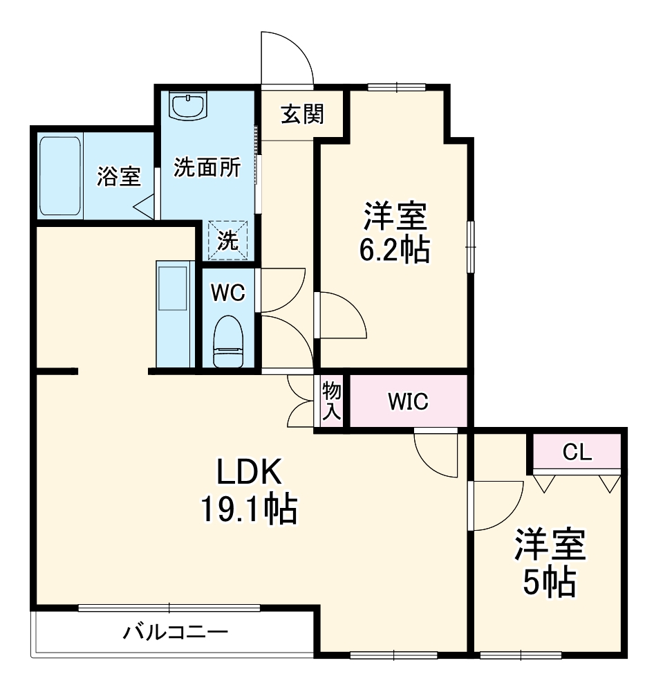 アルコ8の間取り