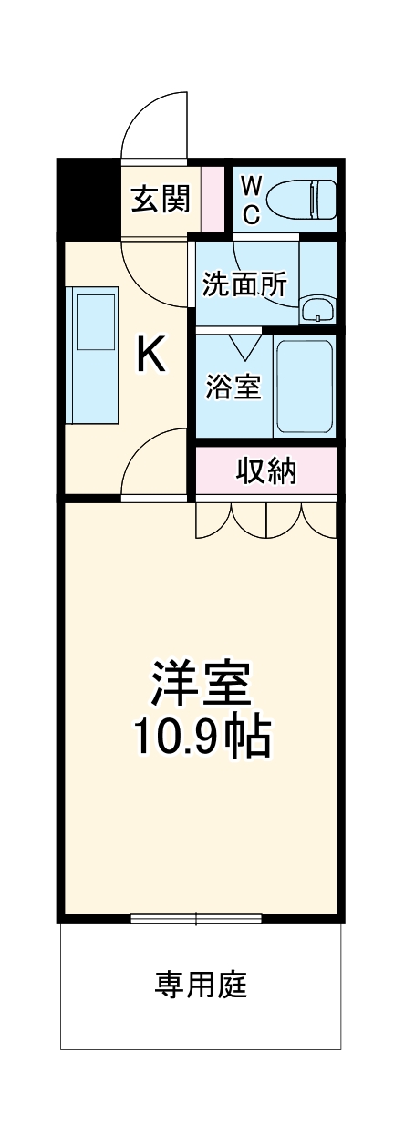 サニーヒルの間取り