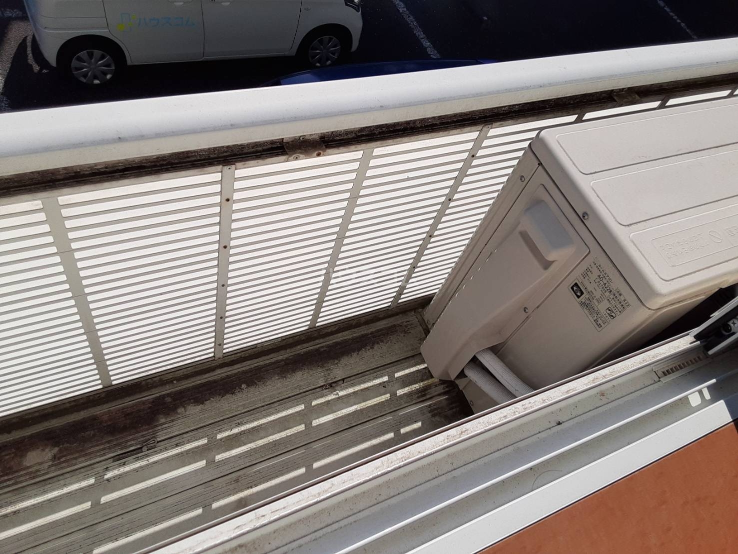 12/24 バルコニー