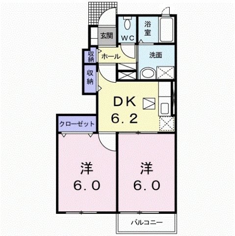 マードレCの間取り