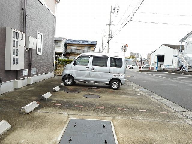 2/8 駐車場