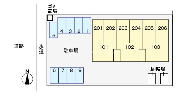 17/23 駐車場