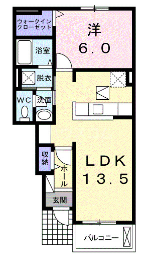 ブローテの間取り