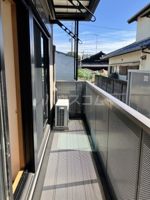 12/25 バルコニー