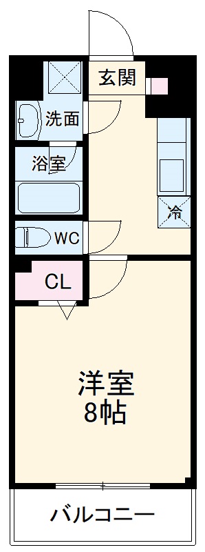 アンプルール フェール 本郷の間取り