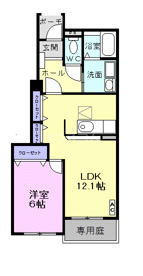 i-Fiore Aの間取り
