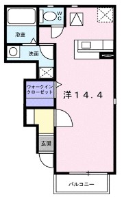 ルーラルパークTIの間取り