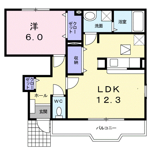 パラシオの間取り