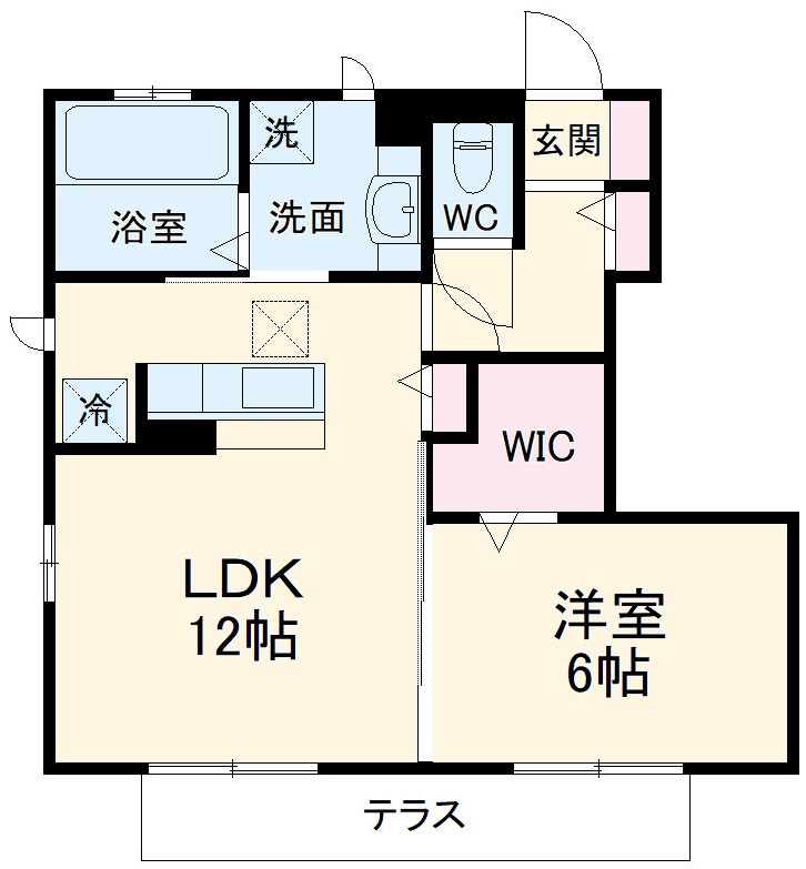 シンフォニーB棟の間取り