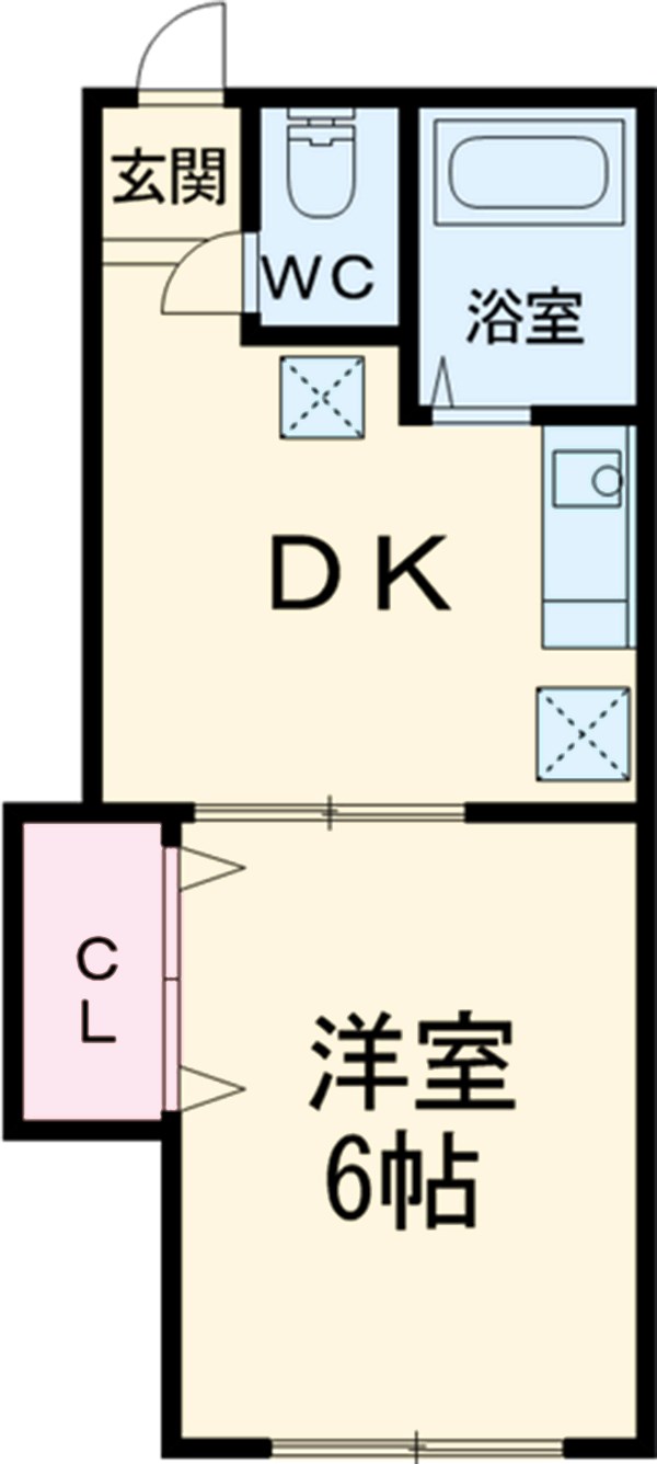 メゾン泰中の間取り