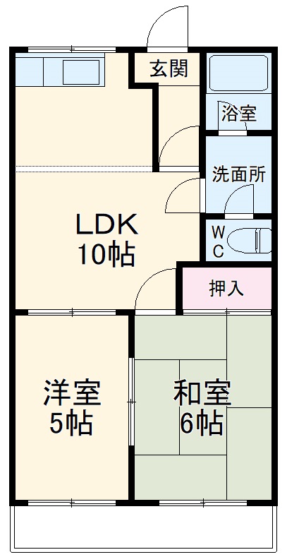 ラ・フォーレ神谷の間取り