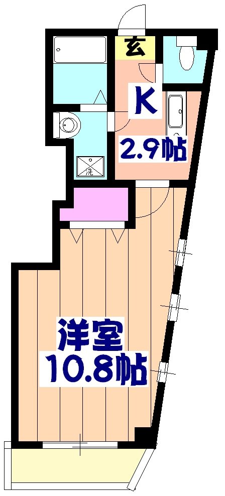 lehua船橋の間取り