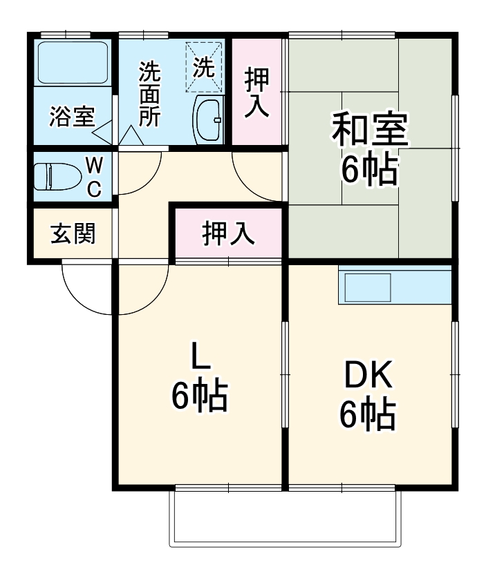 JOY河輪の間取り