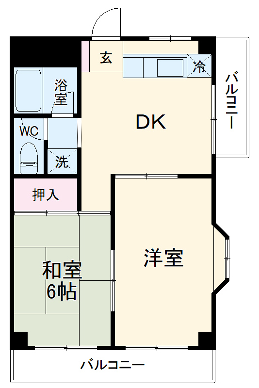 荒井ビルの間取り
